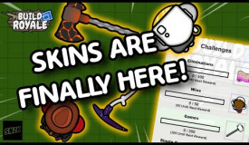 How to get skins in BuildRoyale.io || Skins are finally here!