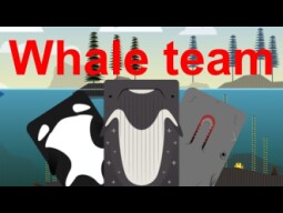 Whale teamer in tffa - Deeeep.io - i am the susy noob whale :)