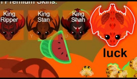 I get Queen Flame by *LUCK* in mope.io | Funny Moments and Fails