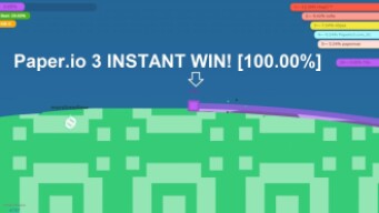Paper.io 3 INSTANT WIN! [100.00%]