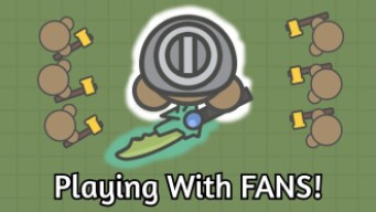 Playing **NEW** Sploop.io/Moomoo.io 2 Battle Royale Gamemode LIVE WITH FANS! Day 2