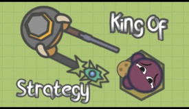 Moomoo.io - "KING OF STRATEGY" (Insta Kills, 1v1s + Melees) | Sploop.io