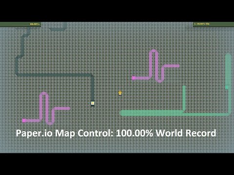 Paperio Map Control 10000 World Record 
