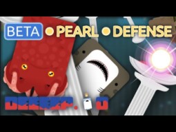 BETA PEARL DEFENSE HAS BEEN RELEASED! GIANT PACIFIC OCTOPUS GAMEPLAY - Deeeep.io PD Showcase