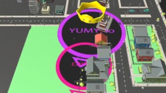 Yumy.io [Hole.io] Map Control: 100.00% - Top 1 #192