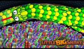 Littlebigsnake.io MASSIVE SOLO DESTRUCTION AND Best Trolling Little Big Snake Epic Gameplay Full HD!