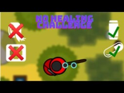 Trying to win without healing items | Surviv.io