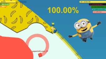 Paper.io 10 Map Control: 100.00% [Epic Minions]