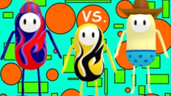 Lolbeans 2v1 Race! | Nooby At Lolbeans