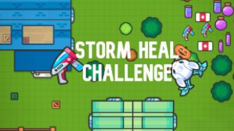 Storm Heal Challenge in ZombsRoyale.io