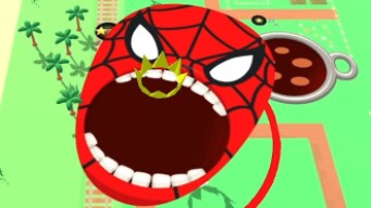 Hole.io Map Control: 100.00% - Time Mode Big Hole WORLD RECORD #344