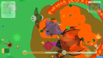 Mope.io | POV u try to killing a KD with teamers