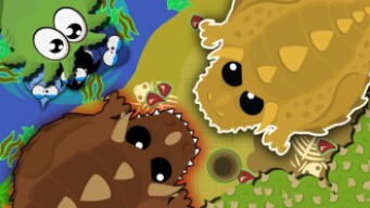 Mope.io DINO MONSTER VS RAPTOR VS DRACON// EPIC MOMENTS