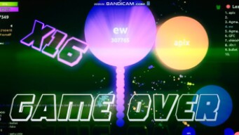 Agma.io Game Over