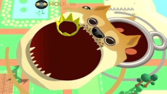 Hole.io Map Control: 100.00% -  Big Hole WORLD RECORD #532