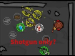 Using a shotgun for the entire game | Build royale.io