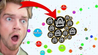 100 KIJKERS VS CHEATERS **AGARIO**