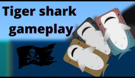 Tiger Shark Gameplay (Deeeep.io)