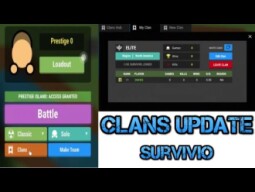 SURVIVIO NEW UPDATE *CLANS* | SNEAK PEAK