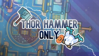 ZombsRoyale But I Can Only Use Thor's Hammer | ZombsRoyale.io