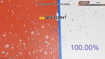 Hexanaut.io [Superhex.io] Map Control: 100.00%