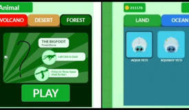 Getting BigFoot by luck and Aqua Yeti in a row - Mope.io