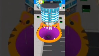 hole.io #games #shorts