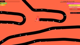 Paper.io 10 Map Control: 100.00% [Ghost]