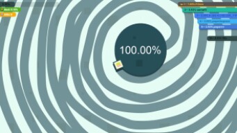 Paper.io 10 Map Control: 100.00%! Circling the Whole Map