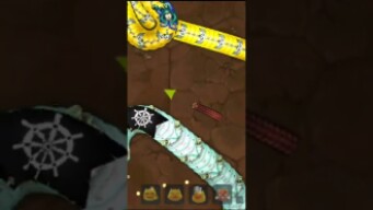 littlebigsnake.io ultrapromax what a come back #littlebigsnake #gameplay #wormszone #snakebattle