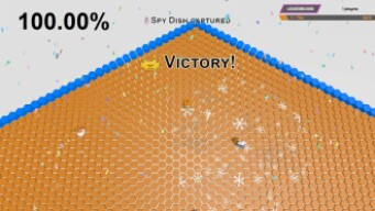 Hexanaut.io [Superhex.io] Map Control: 100.00% (Lion)