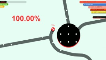 Paper.io 3 [Ghost] Map Control: 100.00%