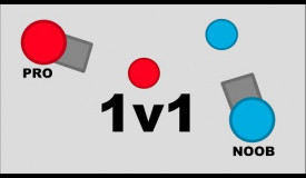 pro vs noob (diep.io)