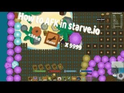 Starve.io (Zook video repload) - How to afk for 12 hours! 400k new high score.