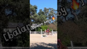i love a girl who can slay one day and look homeless the next- BALANCE BABY #equestrian #shorts #fyp