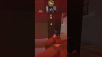 IMORTAL EM VALORANT JOGANDO KRUNKER #shorts #krunker #valorant