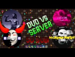 We play a duo in Agma.io. Soon 50 subscribers help to finish.