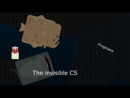 Trolling people with invis cs in deeeep.io