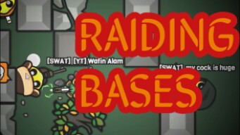 Raiding bases with my teammates! | Devast.io