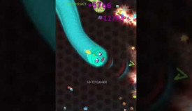 Wormate.io Epic Giant Snake Vs Small Snake Wormateio Epic Gameplay Moment