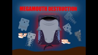 MEGAMOUTH ANNIHILATES SERVER!! - deeeep.io beta