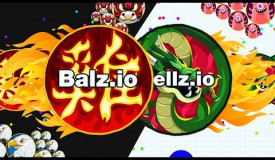 Ultimate Double Splits Balz.io VS Cellz.io! The new agar.io