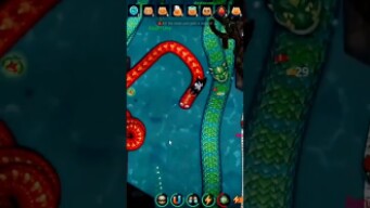 Solo Hunter Trolling Snake | Little Big Snake | #shorts #littlebigsnake #snakegame @Bumblebee LBS