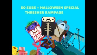 50subs+Halloween Special!!! Thresher RAMPAGE | Deeeep.io