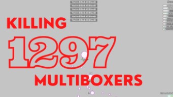 Diep.io | KILLING 1297 MULTIBOXERS