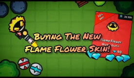 Zombs Royale - Buying the New Flame Flower Skin!