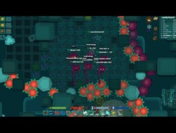 Controlling na forest! Starve.io