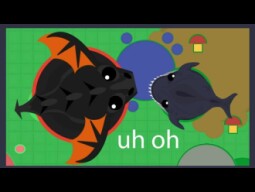 First Time Getting Megalodon in Mope.io:
