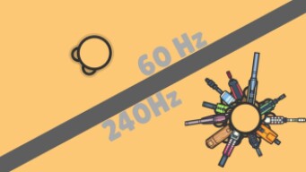 What 240hz Feels like