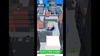 Becoming A Black Hole And Devouring An Entire City Block! - Hole.io